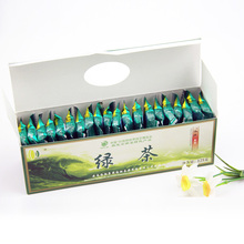 China Sheng Organic Green Tea Blocks 125g 42pcs Square Shape Slimming Green Tea Healthy Tea Green