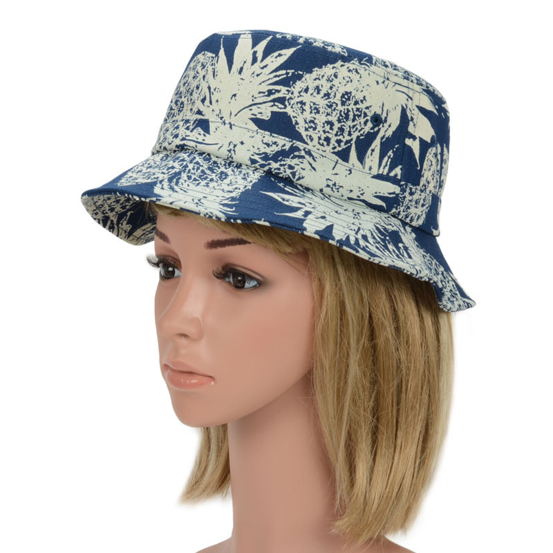 ... 2015 New Fashion Las Vegas Pineapple Bucket Hats Women Printed Cotton Denim Fishman Hat Unisex Sun ... - 2015-New-Fashion-Las-Vegas-Pineapple-Bucket-Hats-Women-Printed-Cotton-Denim-Fishman-Hat-Unisex-Sun