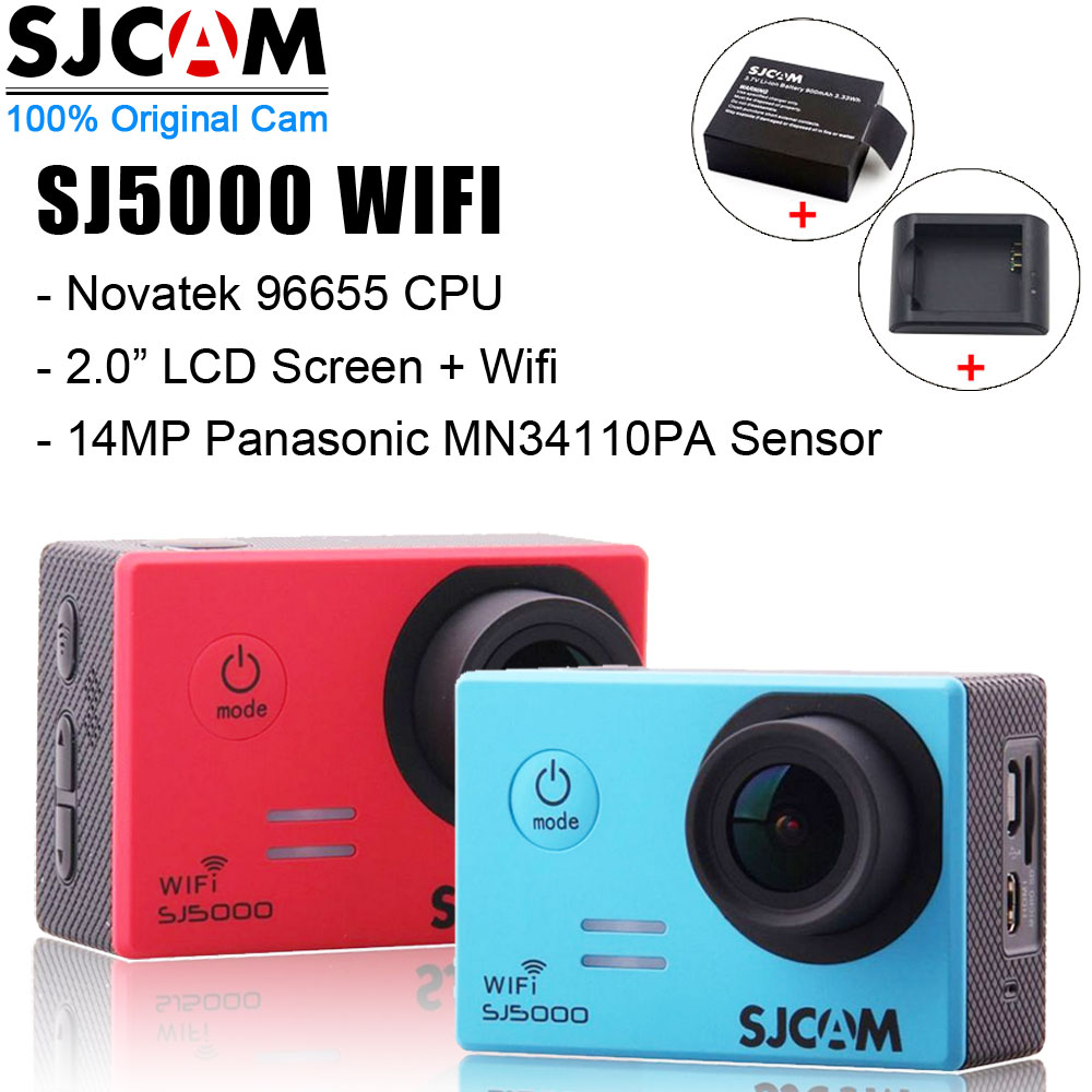 [  +  ]  SJCAM SJ5000 Wi-Fi   Full HD Mini      Deportiva