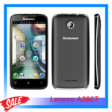 Original Lenovo A390T 4.0” Android 4.0 Smartphone SC8825 Dual Core 1.0GHz ROM 4GB Support Bluetooth WiFi Dual SIM GSM Network