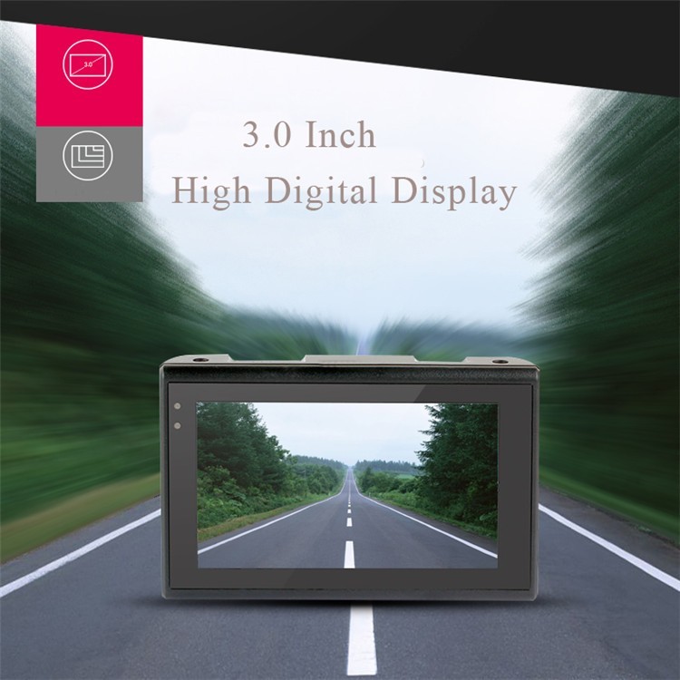 Voordelige Budget Cam 1080P Full HD dashcam 3,0 inch met WDR