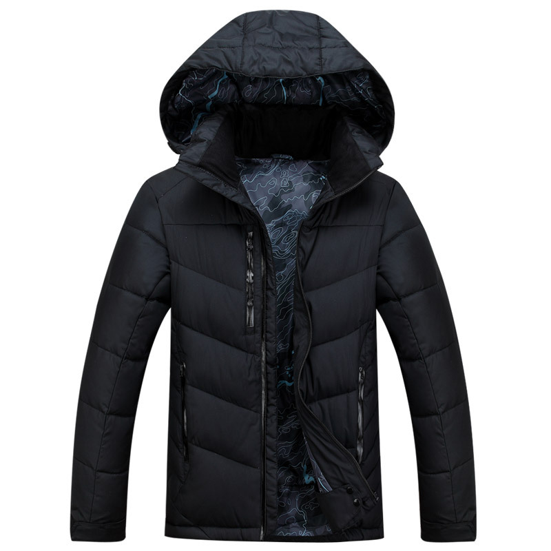 2015 Men's winter down jacket ,face Warm fashion male puffer overcoat ,parka Outwear Winter padded down coat men