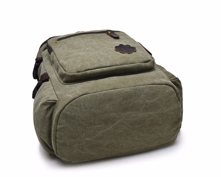 High capacity Vintage Backpack Fashion High quality boy school bag Casual Travel Bags men Canvas Backpack (12)