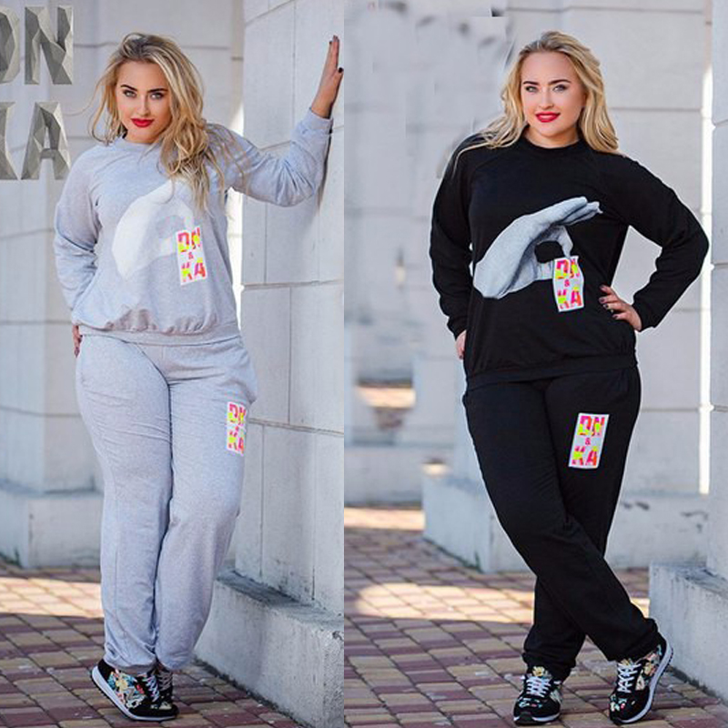 plus size ladies jogging suits