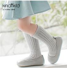 2016 solid socks baby knee high socks boys girls chaussettes newborn infant baby long kids children cotton sock meias sokken