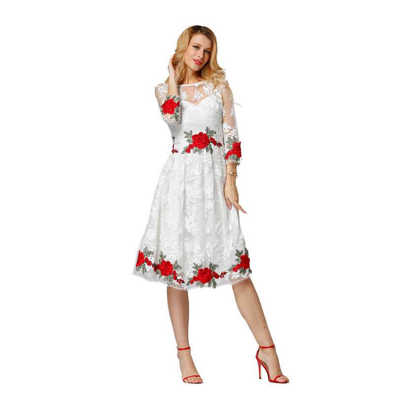 online-buy-wholesale-white-wedding-dress-red-roses-from-china-white-wedding-dress-red-roses