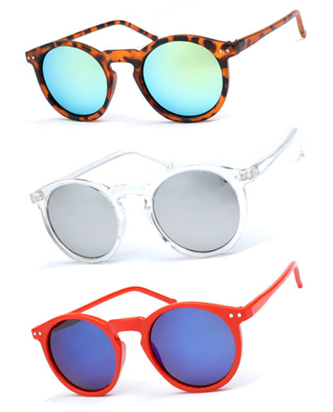 Fashion multicolour 2015 mercury Mirror glasses men sunglasses women male female coating sunglass gold round OCUL