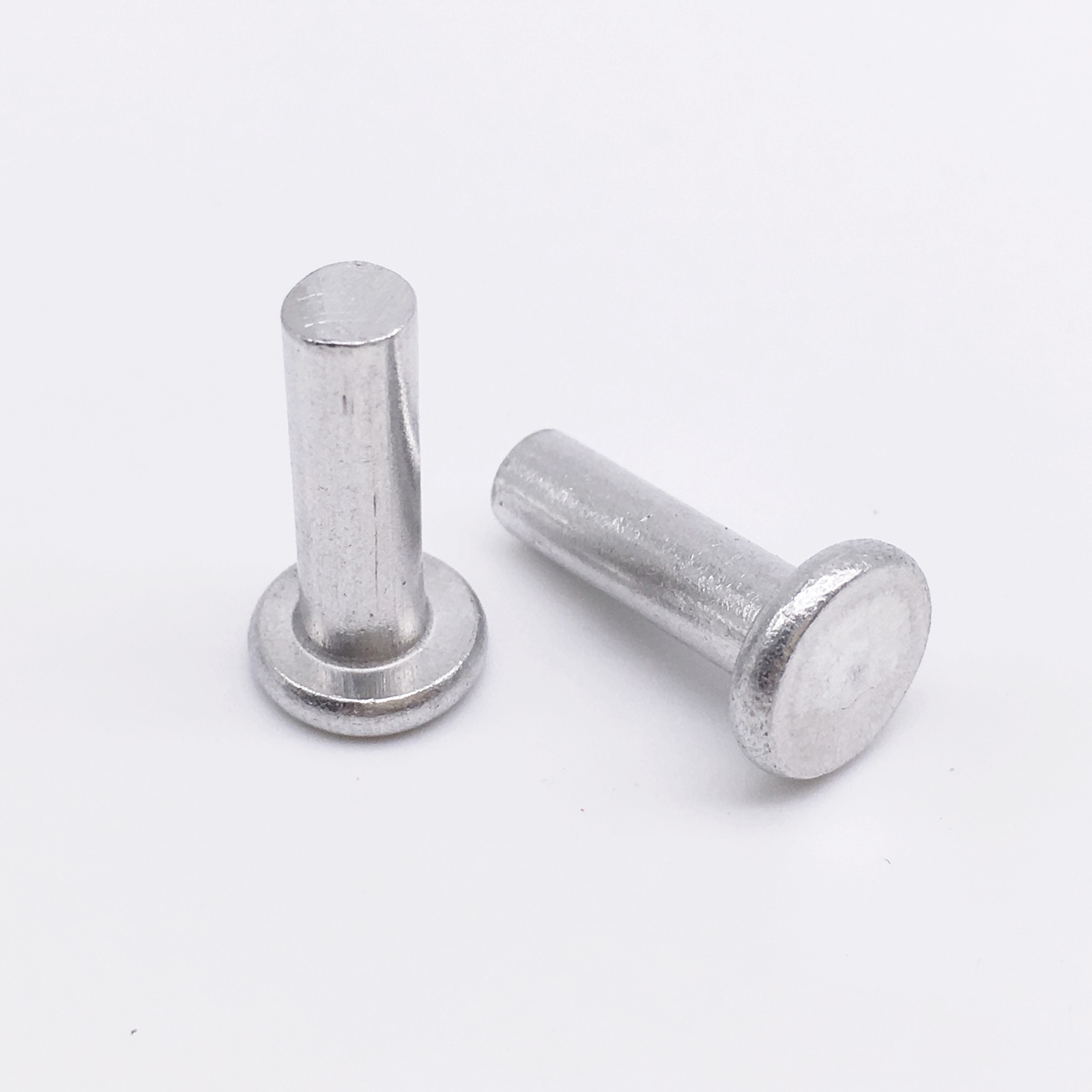 Flat Head Solid Aluminum Rivets M4 X 6 In Rivets From Home Improvement On