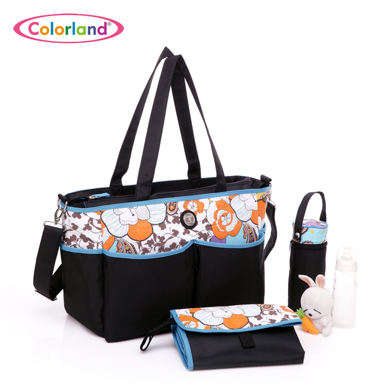 Large capacity waterproof Nylon Nappy Tote Hobos font b maternity b font Nursing baby bag Mothers