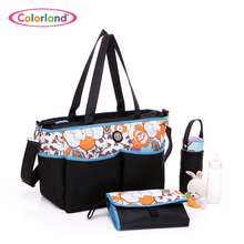 Large capacity waterproof Nylon Nappy Tote Hobos maternity Nursing baby bag Mothers sorting bag 37*30cm zipper closure CLD-TT136