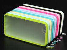 New Silicone TPU PC Matte Clear Back Mobile Phone Accessories bumper Cover for Apple bumper for