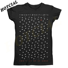 New Summer Rock Roll T Shirt Men Twenty One Pilots Goner Box Blurryface Print Black T-Shirt Mens T Shirts Fashion 2016