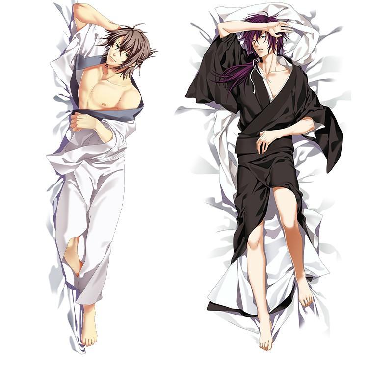 Japan Anime Hakuouki Shinsengumi Kitan Pillow Case Cover Hugging Body cushions Dropshipping Bedding covers 150cm