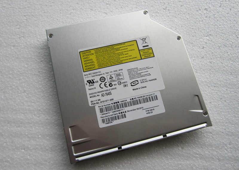 Cleaning slot loading dvd drive