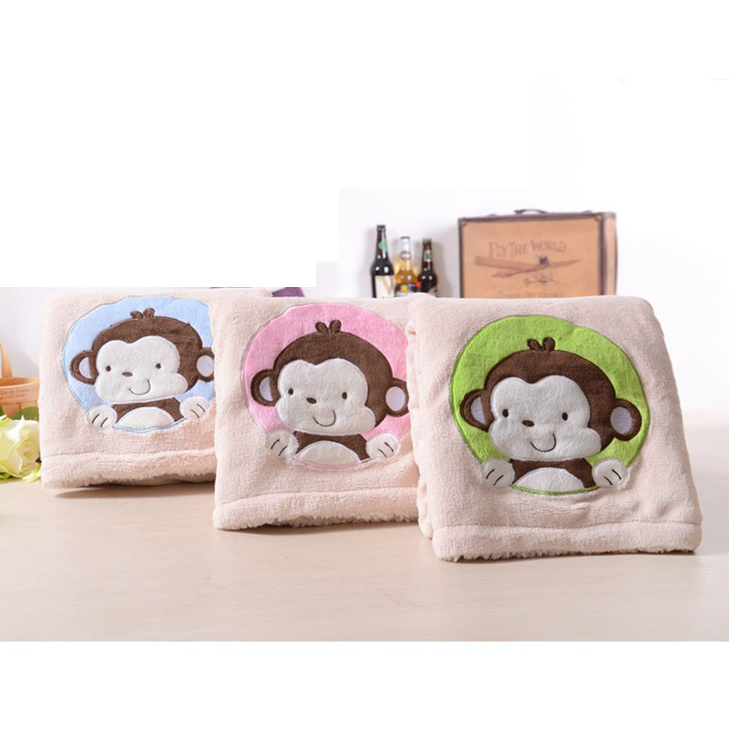 monkey stuffed animal blanket