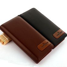 2015 New zipper bag long pu leather zipper wallet phone explosion package slim card PU leather