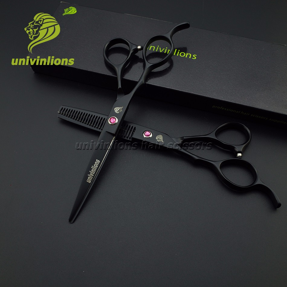 Wholesale 6 Lefty Professional Barber Razor Blade Haircut Scissors Left