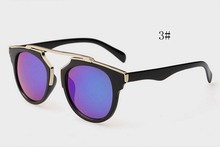 2015 New Luxury Cat Eye Sunglasses Women Vintage Retro Designer Fashion Sunglass Men Retro Sun Photochromic
