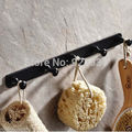 Free Shipping Wholesale And Retail Oil Rubbed Bronze 5 Row Hooks Wall Mounted Shower Caddy Hooks