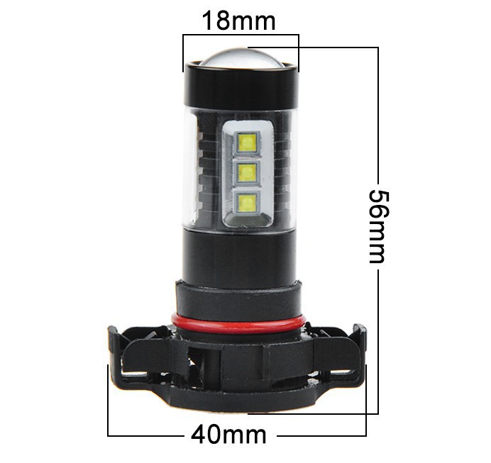 H16 80W 780LM 16LED Car Brake Light 7