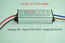 High quality led driver DC20 36V 30w 900mA led power supply floodlight driver 10 series 3