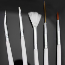 15Pcs Nail Art Design Acrylic Dot Painting Tool Pen Polish Brush Set hot sale