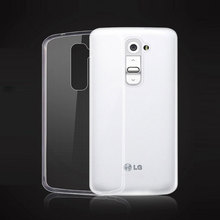 Ultra Thin Slim 0.3mm Clear Transparent Soft TPU sFor LG G2 Case For LG G2 D801 D802 F320 LS980 Cell Phone Back Cover Case