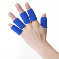 10PC Soft Elasticity Sport Finger Sleeve Support Wrap Arthritis Guard Basketball Volleyball Football Fingerstall Caps Protector
