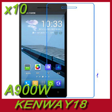 10pcs lot LCD Clear Screen Protector For Amoi A900W RAM 1GB 5 5inch IPS Screen Smartphone