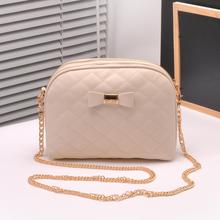 New 2015 Fashion Women Messenger Bag Femme Quilted Leather Crossed Purses And Handbag Bolsa Feminina Gold Chain Straps Plaid Sac