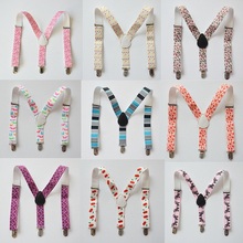 Children Suspenders Baby Boys And Girls Suspenders Clip-on Y-Back Braces Elastic Kids Suspenders