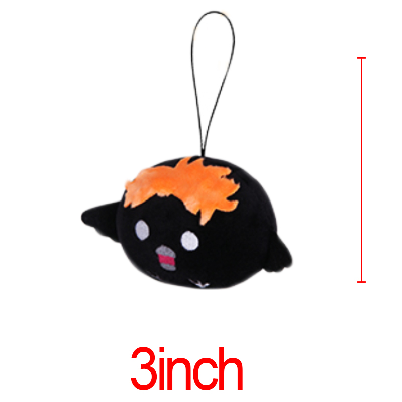 kageyama and hinata crow plush