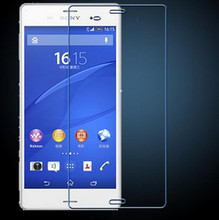 Новый 0.3 мм супер-тонкие закаленное стекло анти-shatter защитная пленка для Sony Xperia Z3 Z3v двойной D6603 D6616