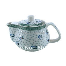 Blue-and-white Teapot Ceramic Tea Set with Infuser Ceramic Tea Pot Free Shipping