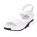2017 Summer shoes woman Platform Sandals Women Soft Leather Casual Open Toe Gladiator wedges Trifle Mujer