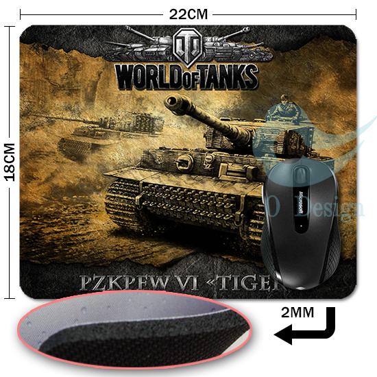 2015 new World of tanks mouse pad Hot sales mousepad laptop mouse pad razer notbook computer
