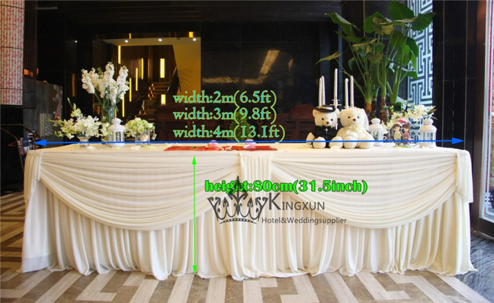 Name Table skirt design you meet