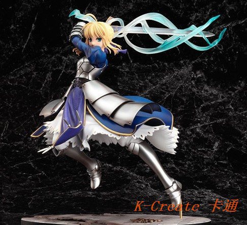 Фотография Free shipping 1 pcs  Fate/Stay Night Saber victory sword action figure toys tall 26cm set.Accept schedule advance order toy.