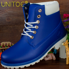 Women’s boots women ankle boot new fashion autumn winter Suede leather lace-up shoes zapatos mujer Botas femininas