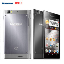 Original Lenovo K900 5 5 3G Android 4 2 Smartphone Intel Atom Z2580 Dual Core 2