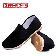 Chinese Style Cloth Mens Shoes Cotton Shoes Men Breathable Casual Work Shoes Men’S Flats Shoes