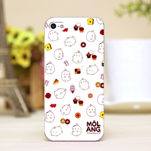 PZ0007 3 29 Cartoon ArtDesign Customized font b cellphone b font transparent case cover for iphone