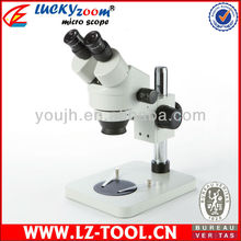 Envío gratis! 7X-45X Zoom estéreo microscopio Binocular + tabla pilar soporte B1