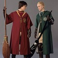 Harry Potter Adult Robe Cloak Gryffindor Slytherin Quidditch Halloween cosplay costume mantle 2017 fashion cosplay costume