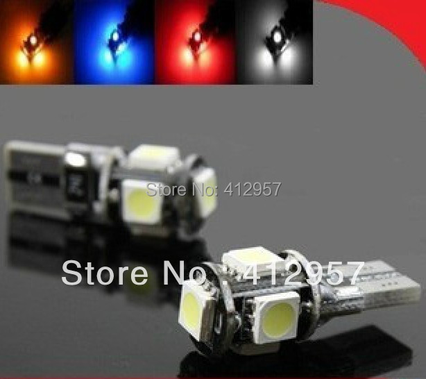     100 pcs/lot T10 Canbus W5W 194 5050 SMD   Canceller  /  /  /  / 