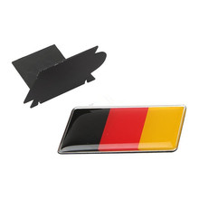 German Flag Emblem Badge Front Grille Fits Volkswagen/Audi model A1 A3 A6