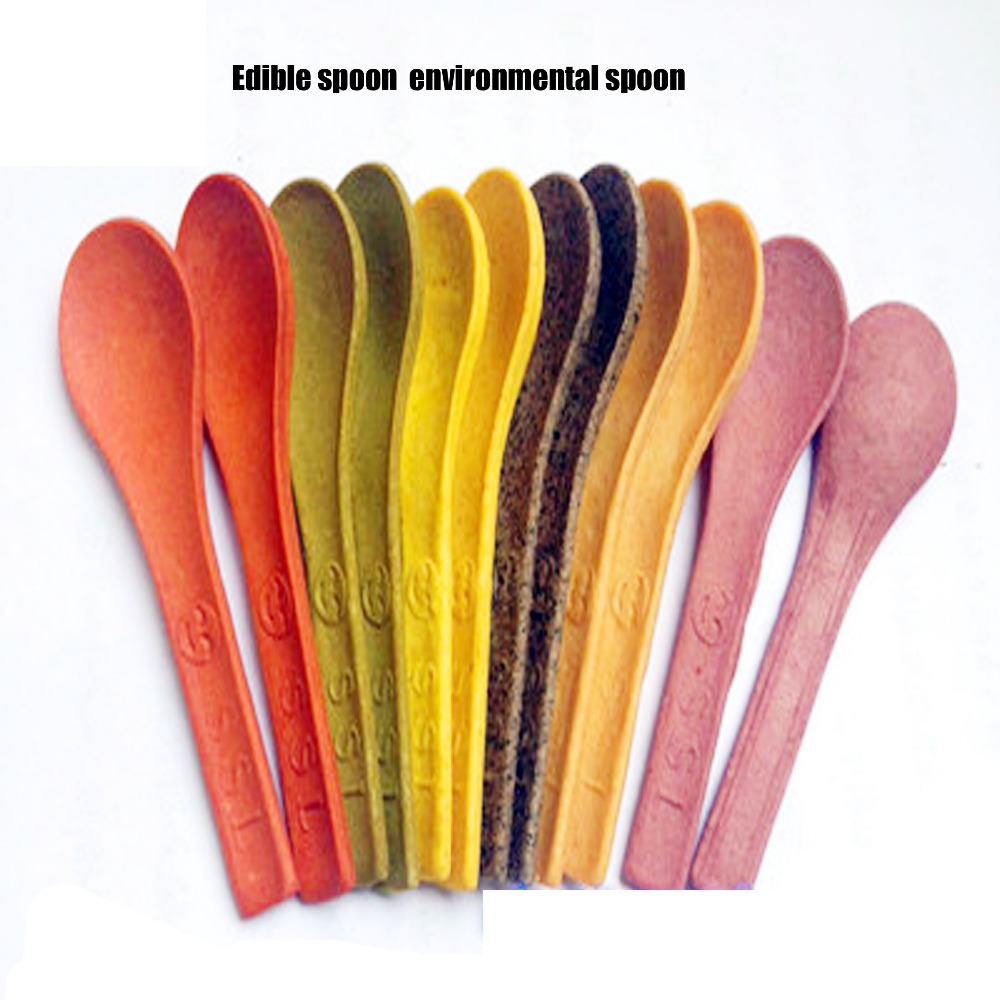 free shipping the new Edible spoon creative spoon cake and wedding