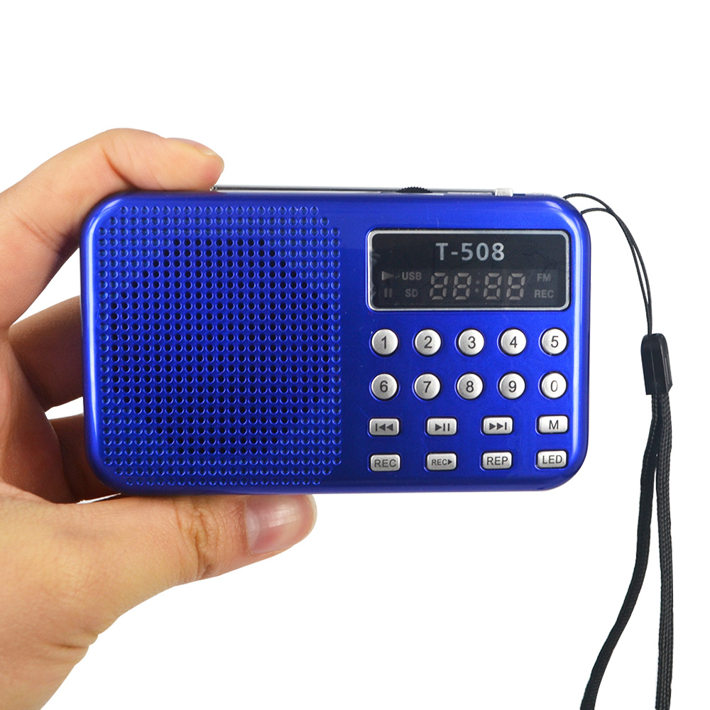 Mini Portable dual band Rechargeable Digital LED display panel Stereo FM Radio Speaker USB TF mirco for SD Card MP3 Music Player Mini Portable dual band Rechargeable Digital LED display panel Stereo FM Radio Speaker USB TF mirco for SD Card MP3 Music Player
