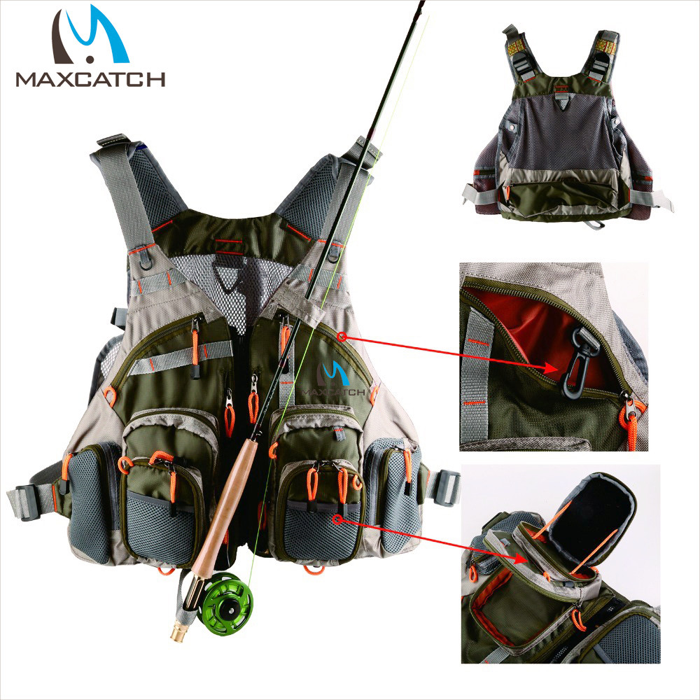 Maximumcatch Fly Fishing Vest With Multifunction Pockets Mesh Fishing Backpack Fly Fishing Vest Fly Vest
