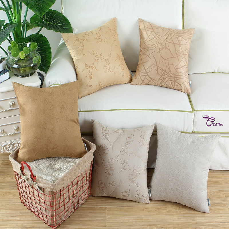 Aliexpress.com : Buy CaliTime Cushion Cover Decorative Pillow Shell Home Sofa Bedding Set Super ...